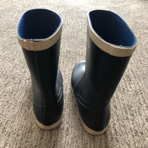 Harvik Navy Rubber Boots - Picture 3 of 4